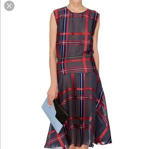 Silk Blend  Oxford Dress